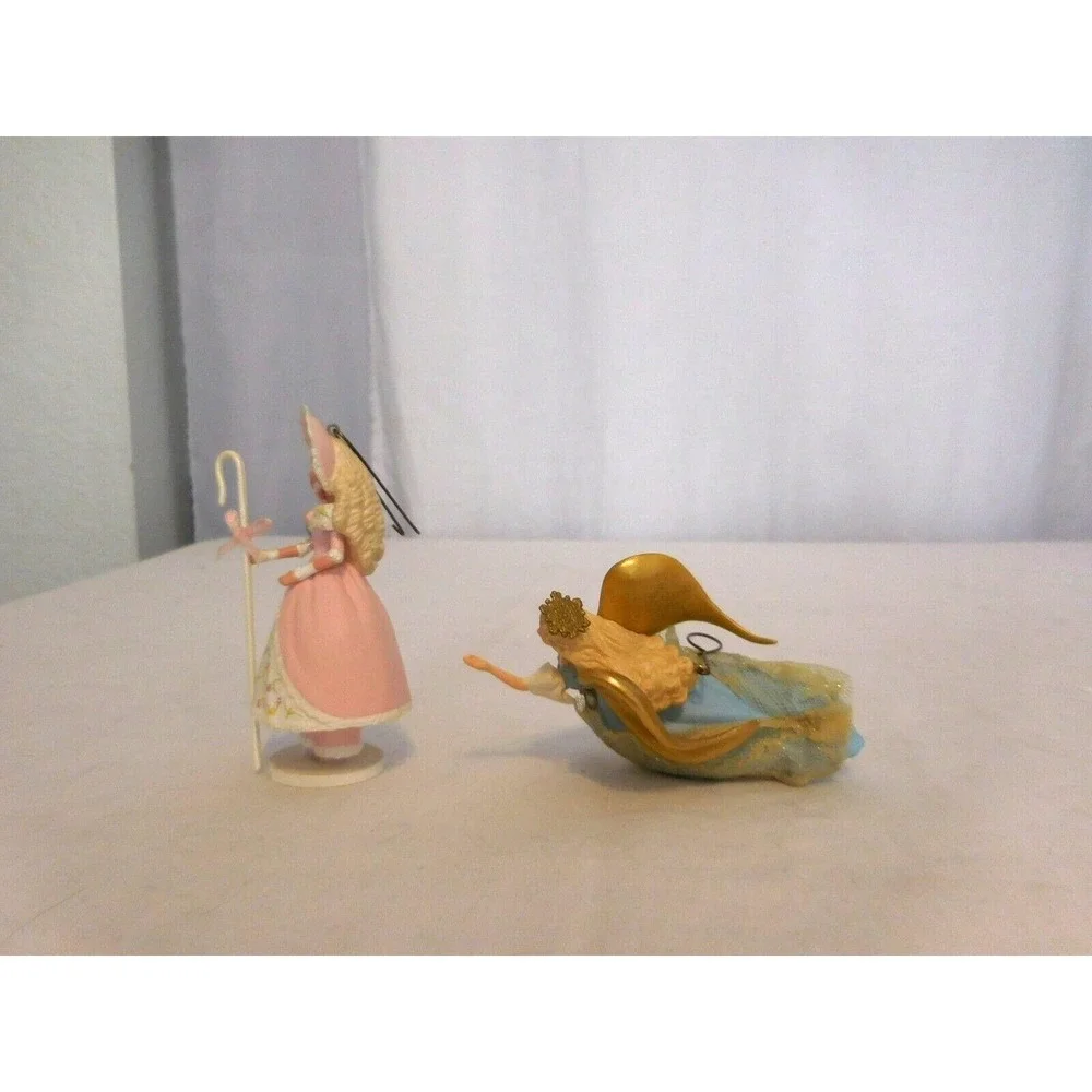 Hallmark Keepsake Ornament 1998 Barbie Little Bo‎ Peep + Barbie Angel